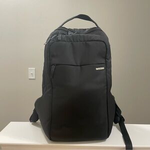 Incase ICON Black Nylon Laptop Backpack - Multiple Compartments